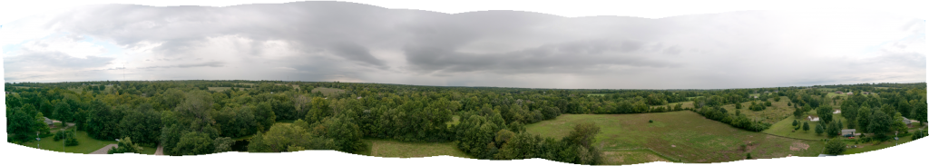 Panorama from 100ft AGL