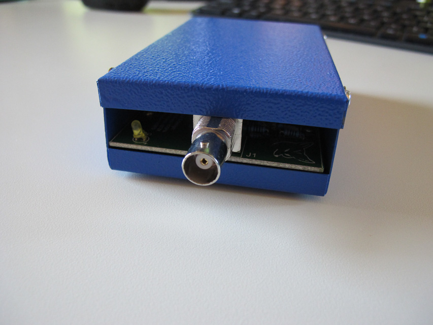 Image of the BNC end of the device.