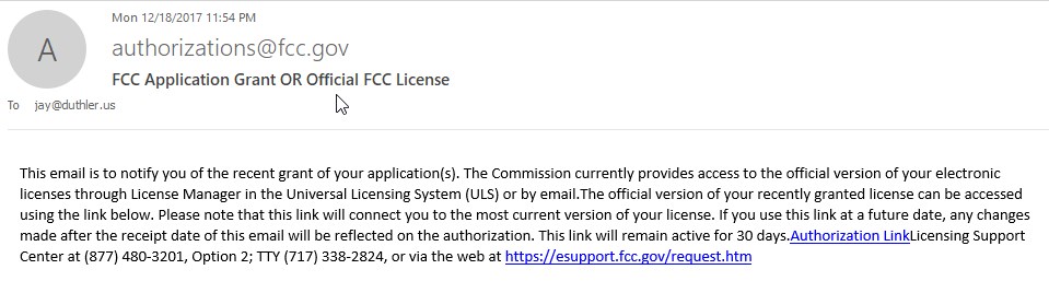 2017-12-23 19_57_08-FCC Application Grant OR Official FCC License – Message (HTML)